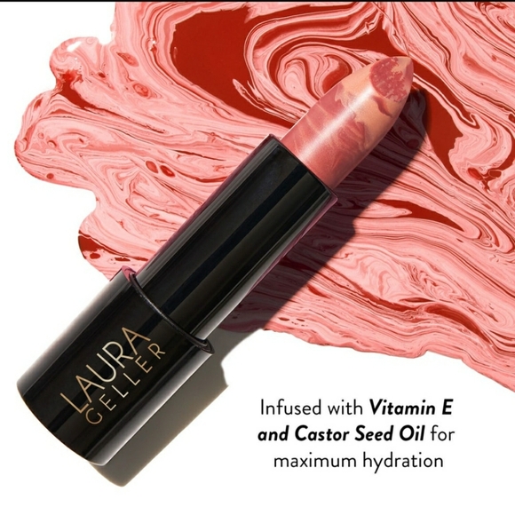 🦋 Laura Geller Italian Marble Lipstick (in Strawberry Toffee!) - Picture 11 of 12